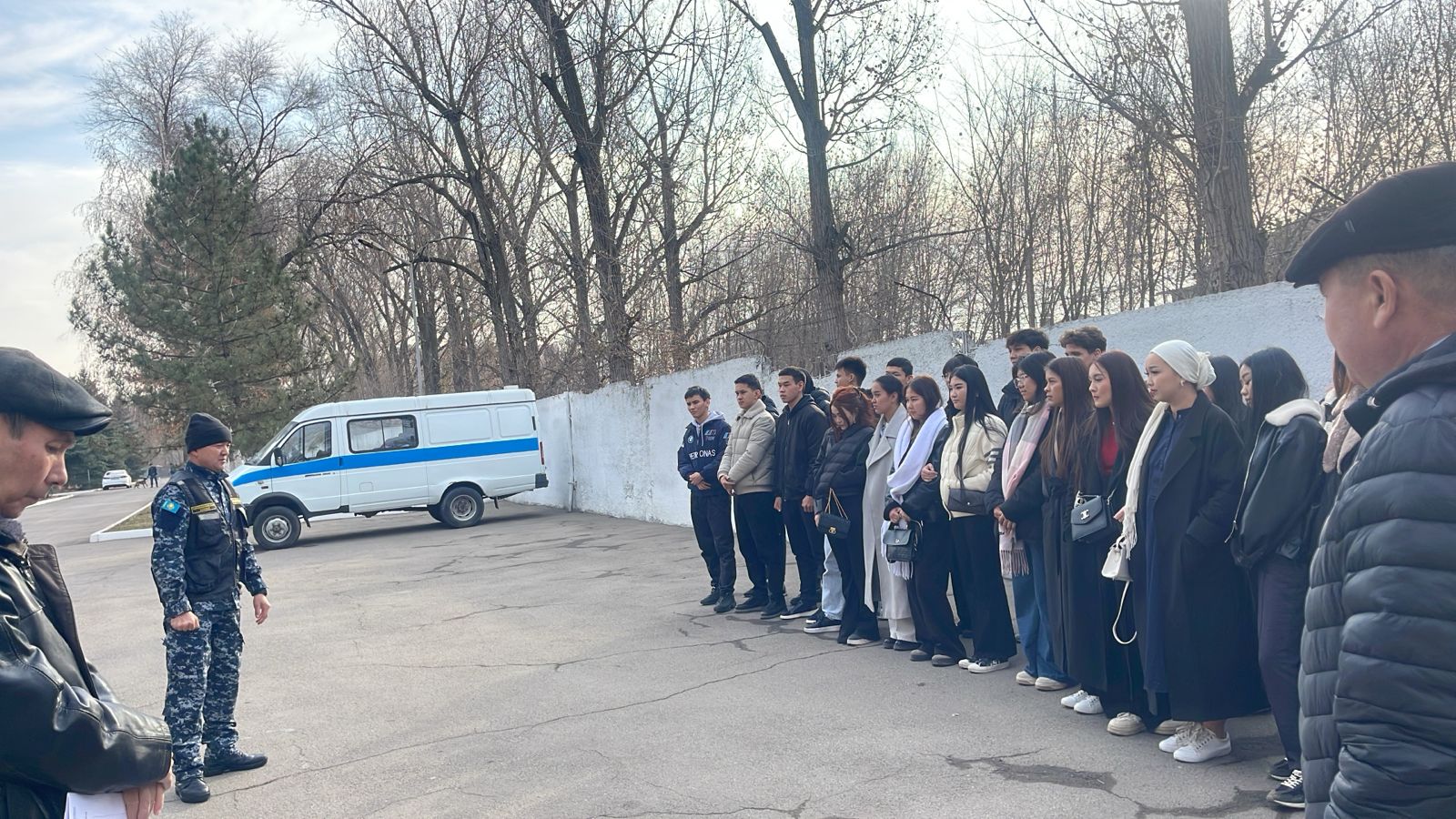 Студенттердің Қазақстан Республикасы Ішкі істер министрлігінің Кинологиялық орталығына оқу сапары