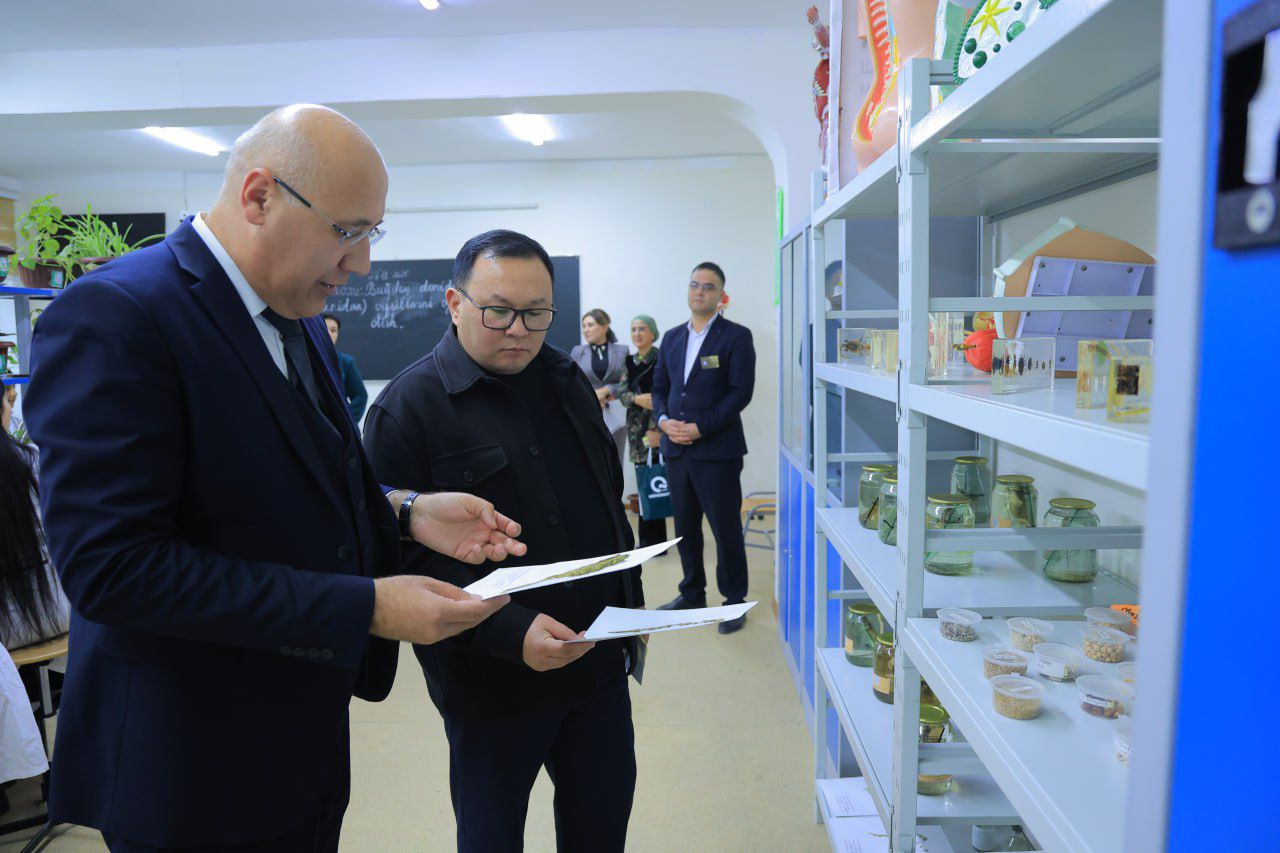 Q University өкілі Бұхара мемлекеттік педагогикалық институтында жұмыс сапарымен болды.