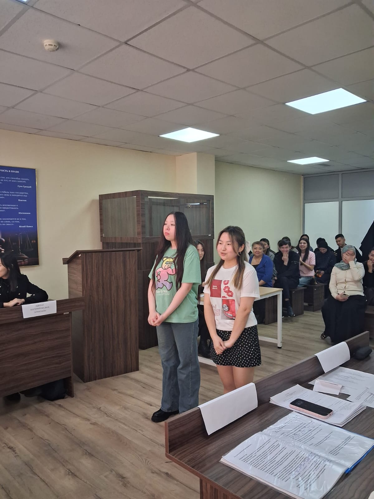 Show Trial on the Topic: "Court Proceedings: Divorce, Determining Children's Place of Residence, Collecting Alimony, and Dividing Jointly Acquired Property"