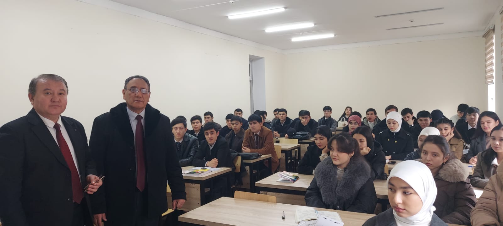 Ферғана мемлекеттік университетінде дәрістердің қонақ курсы