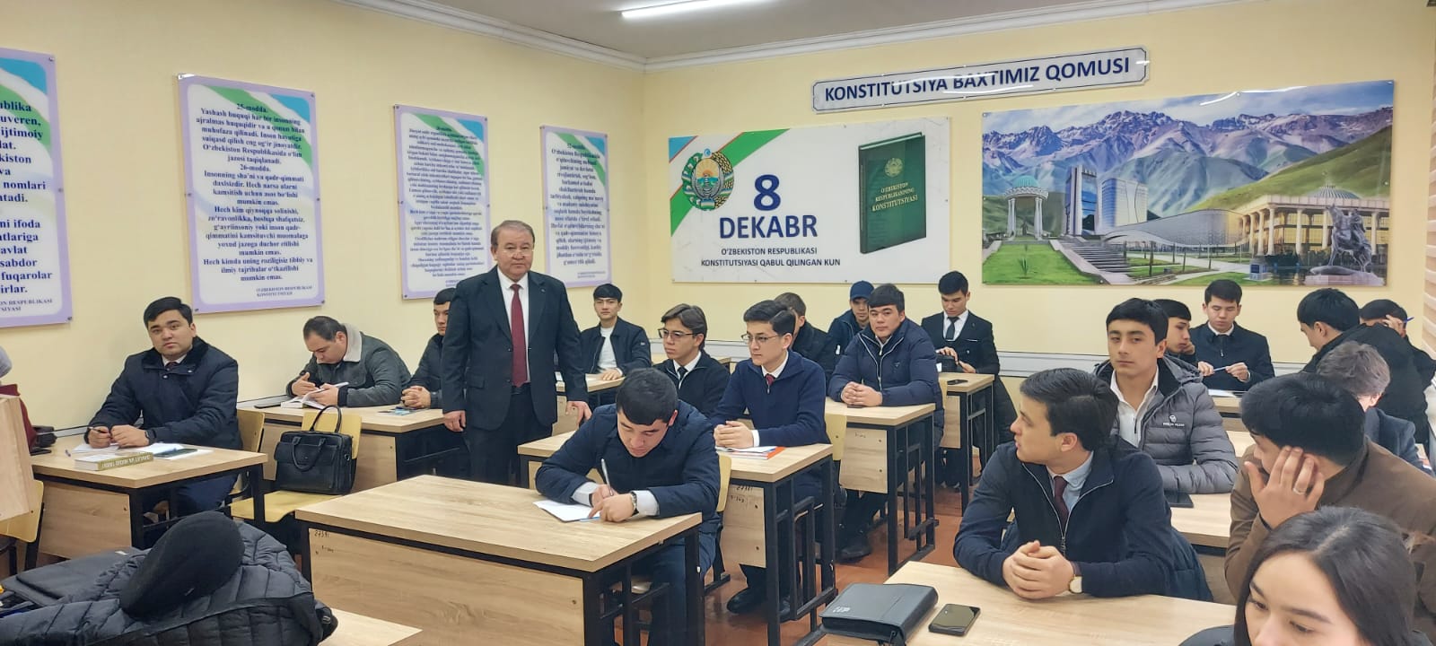 Ферғана мемлекеттік университетінде дәрістердің қонақ курсы