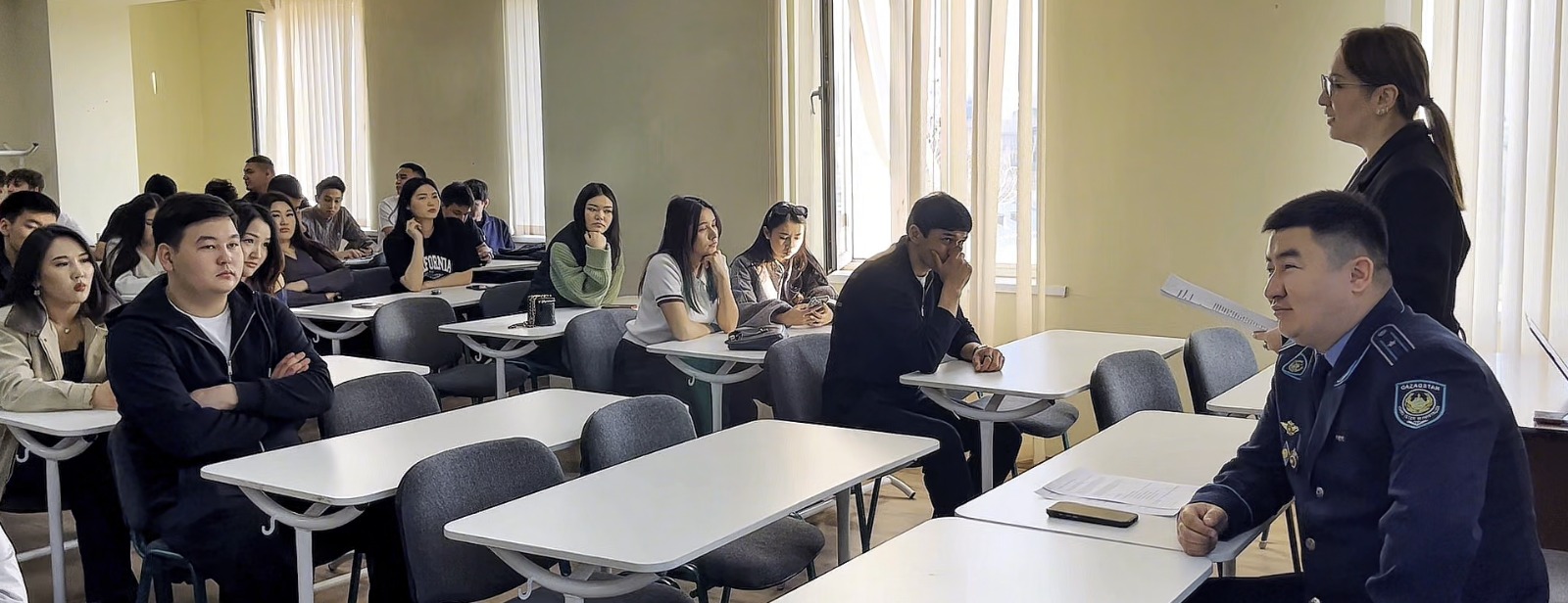 Болашақ заңгерлерге арналған қонақ дәрісі: сталкинг пен адам ұрлауды ажырату