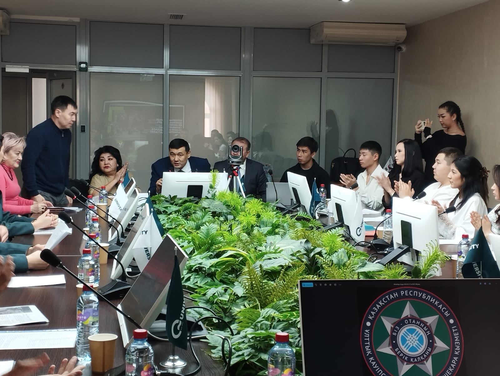 Дөңгелек үстел тақырыбы: «Мемлекеттік шекараны цифрландыру және жасанды интеллектті пайдалана отырып мемлекеттік шекараны қорғау».