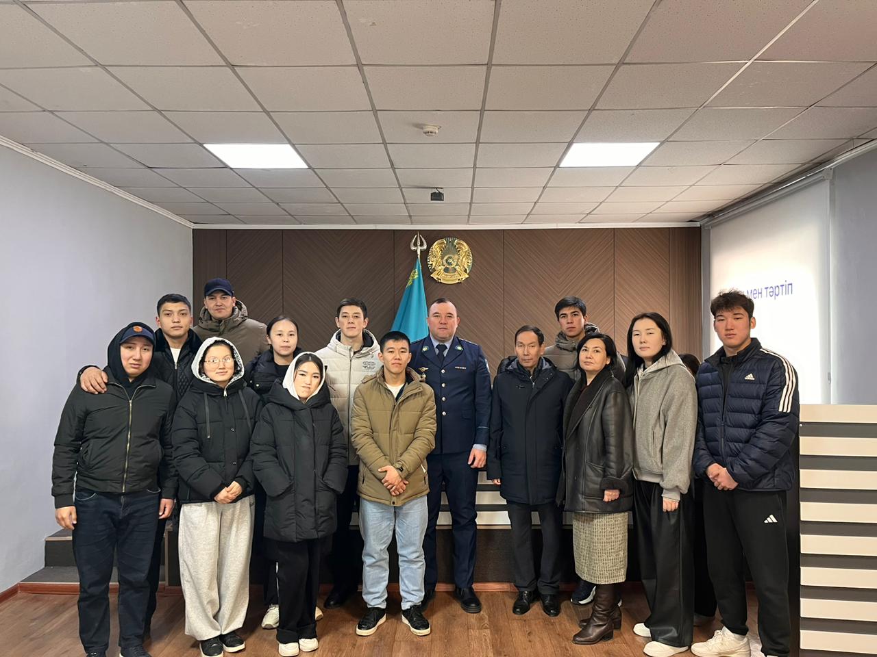 Алматы облысы және Жетісу облысы бойынша ҚАЖ департаментінің №10 мекемесіне студенттердің таныстыру сапары