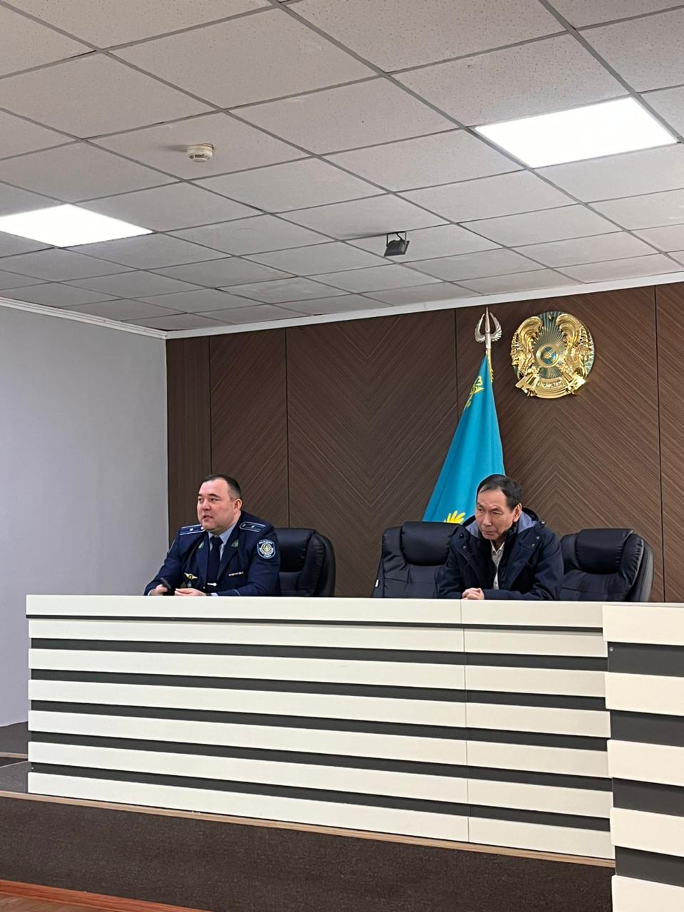 Алматы облысы және Жетісу облысы бойынша ҚАЖ департаментінің №10 мекемесіне студенттердің таныстыру сапары