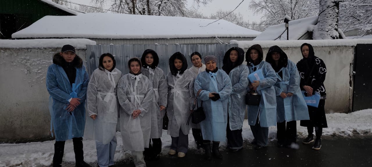 Ознакомительный визит студентов 3 курса направления «Право» в Институт судебных экспертиз г. Алматы