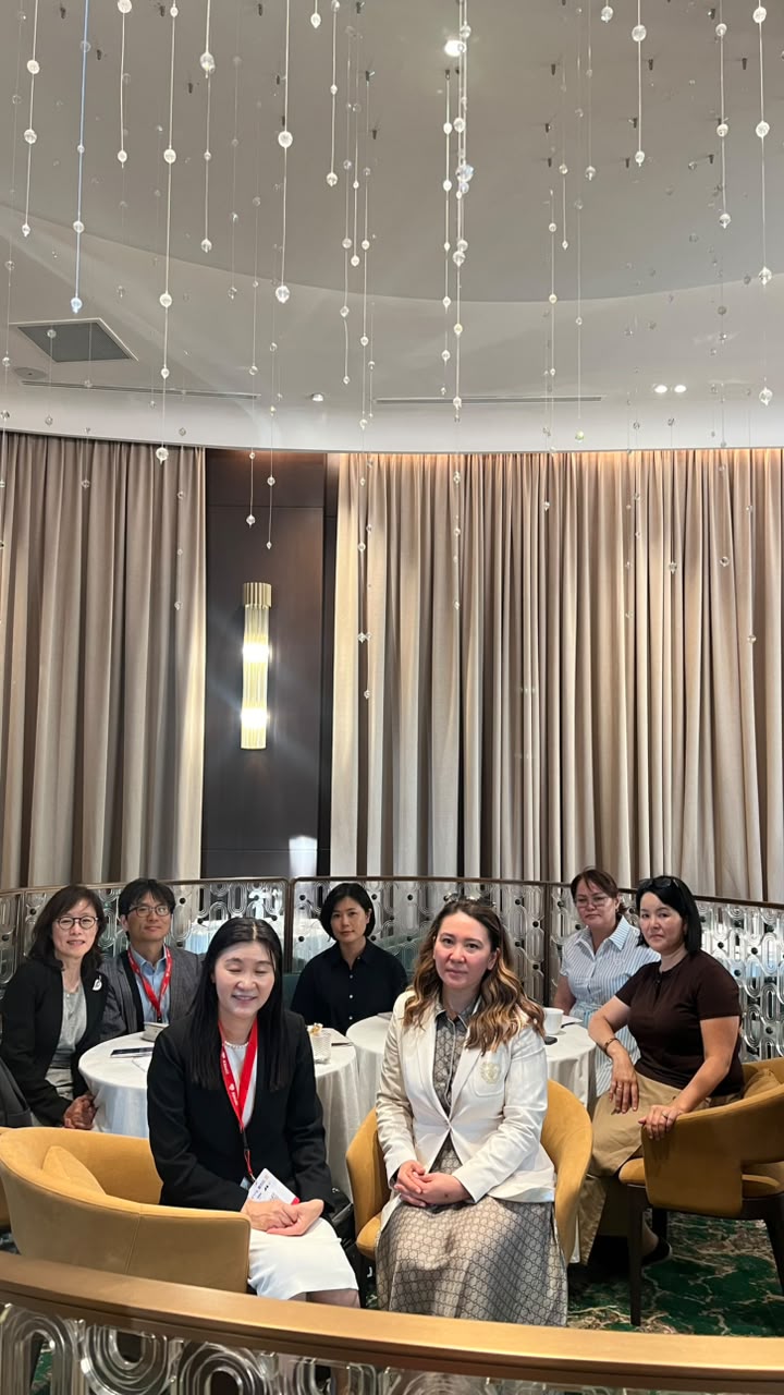 “Q” University мен Seoul Cyber University (Оңтүстік Корея) ректорларының ресми кездесуі